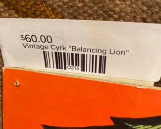 Vintage Cyrk 