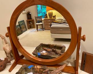 Pedersen & Hansen Teak Vanity Mirror