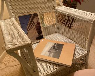 Wicker rocking chair