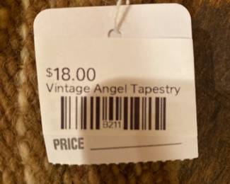 Vintage angel tapestry