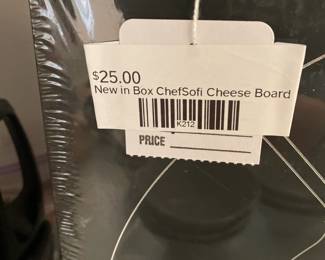 New in Box ChefSofi Cheese Board