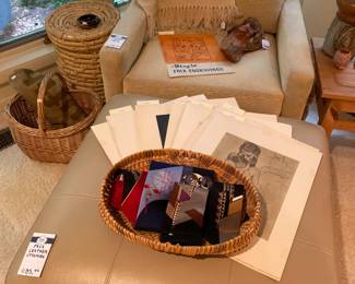 Vintage Art Prints, Baskets