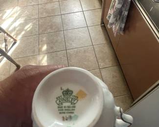Vintage Aynsley tea set...