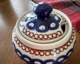 Antique Polish sugar bowl...