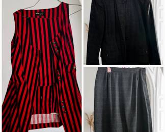 Samples of vintage clothing