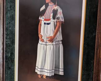 NAVAJO INDIAN WOMAN PRINT