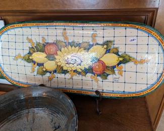 LARGE LEONA ITALIA PLATTER