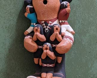COCHITI STORYTELLER POTTERY FIGURAL
