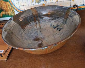 ART STUDIO STONEWARE BOWL