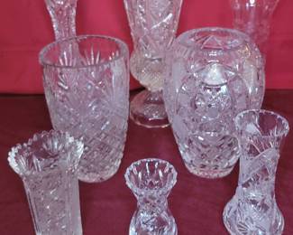 Crystal Glass Vases