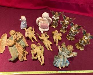 Vintage Italian Resin Angels, Cherubs And More