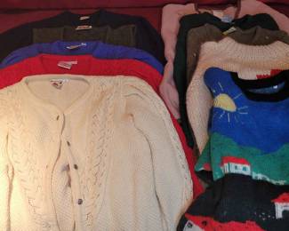 Vtg Wool Sweaters
