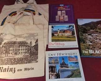 Vtg Book Bags Travel Books
