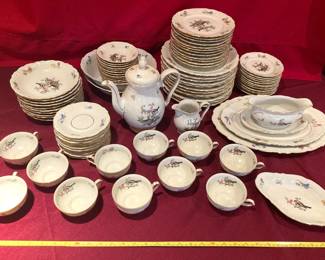 Winterling Bavaria Bird China Set From Germany