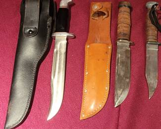 Buck, Cattaraugus, Mark I Knives