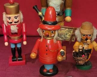 Vtg German Incense Burners Nutcrackers