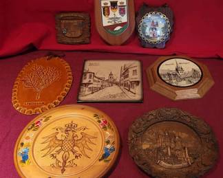 German Wall Plaques