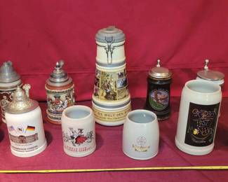 German Steins Beer Mugs