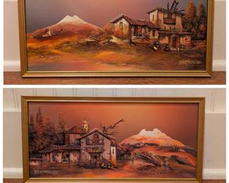 Ecuadorian Textured Painting Wall Art