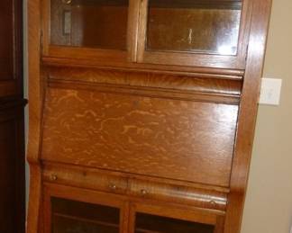 antique oak tall desk