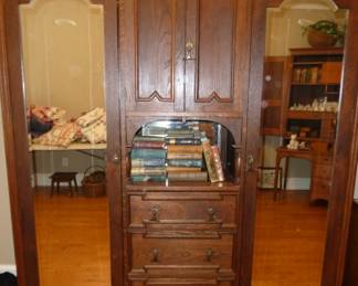English Oak wardrobe