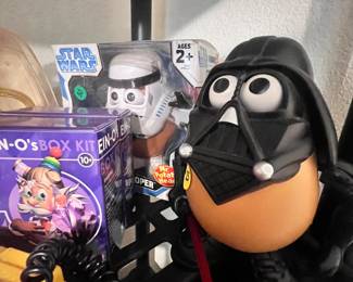 Darth Vader and Storm Trooper Mr. Potato Head