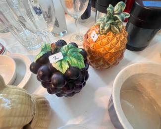 fruit shaped dishes with lids