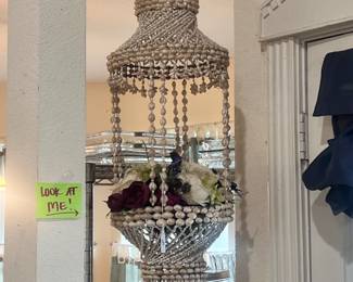 Boho Multi Tier Hanging shells pendant