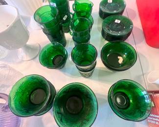 Green Sandwich glasses