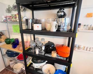 Mixing bowls, pots, crockpot