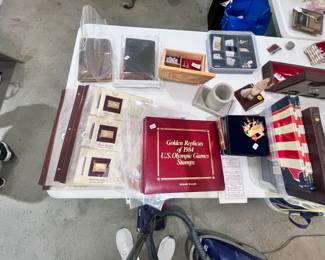 Olympic gold stamps, collectible gold stamps