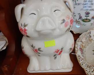 Sweet VTG Pig Lamp