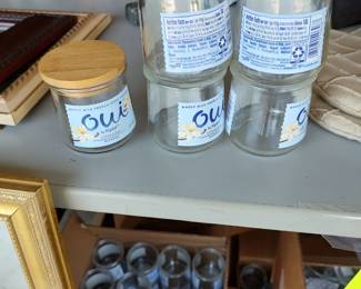 These are great for votive candles Amazon sells lids for them so if you're into doing craft shows I'll make you a deal.