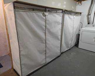 Clothes storage closets $20