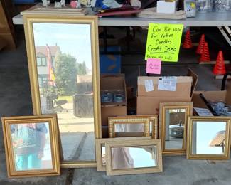 Mirrors perfect for a gallery wall $20 for all