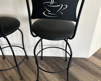 2 Bar Stools match kitchen set (Bar Height)