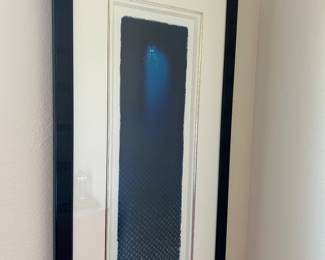 Cat Lovers Art - framed Art piece 103/195                             Titled "Lonely"