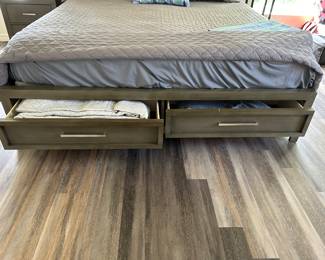 2 Drawer  storage for linens