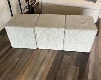 3 storage cubes by  "Chilewich"