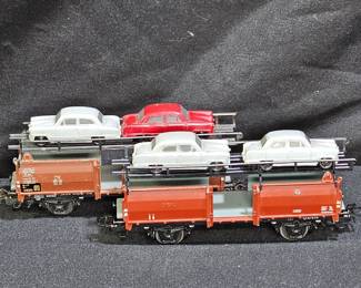 2 Marklin HO #4613 315/4 DB 869 160 Auto Transport