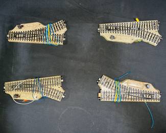 4 Marklin HO #5119 Left & Right Turnouts