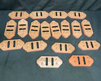 18 Pieces Marklin HO 7065 plastic pier, 1/4"