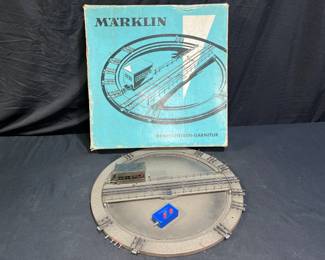 Vtg Marklin 7186 Turntable with Original Box