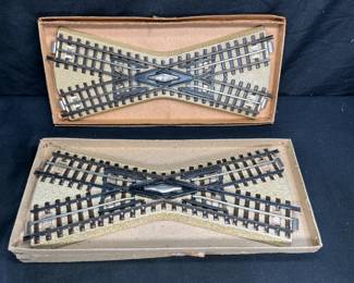 2 Märklin 3600 K Crossing, Continuous Center...