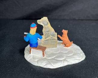 2 Hershey's & 1 LEMAX Holiday Village Accessories