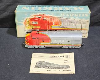 Vintage Marklin American Santa Fe Diesel Locomotive