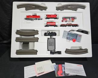 Marklin HO 29751 Fire Fighting Train Set