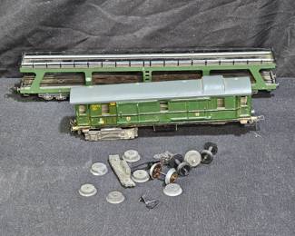 *FOR PARTS* Marklin Auto Transport & Baggage Car