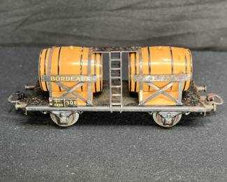Vintage Marklin #308 HO Bordeaux Wine Wagon