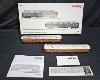 Marklin HO #42760 Orient Express 2 Car Set